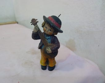 Vintage Small Figurines, Porcelain, Resin, or Plastic, Bassett Hound, 33 Baseball Boy, Ornaments, Boyd's Bear Moose, Blue Shoe & Others
