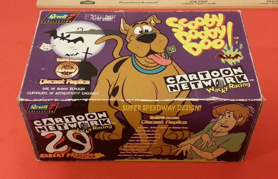 Revell Nascar Scooby Doo Robert Pressley 124 Scale Car 3868 LE 6600