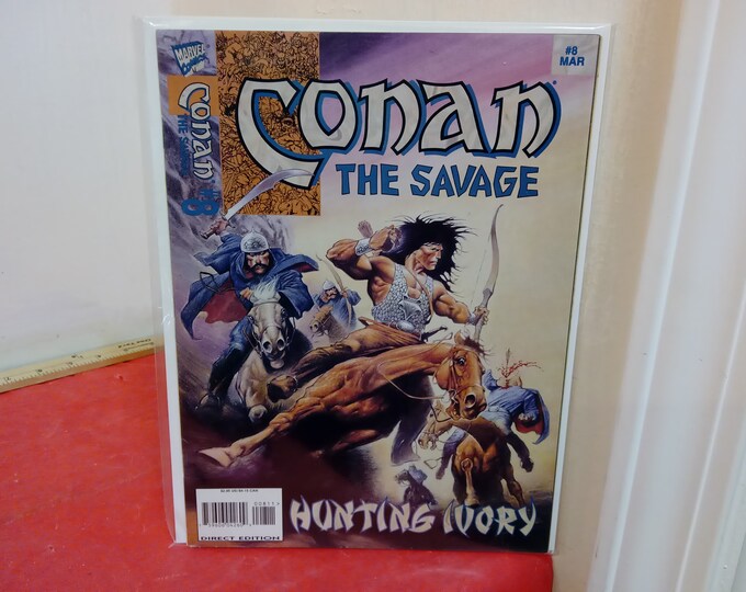 Vintage Comic Books, Marvel Magazine Group, The Savage Sword of Conan, Conan Saga, or Conan the Savage