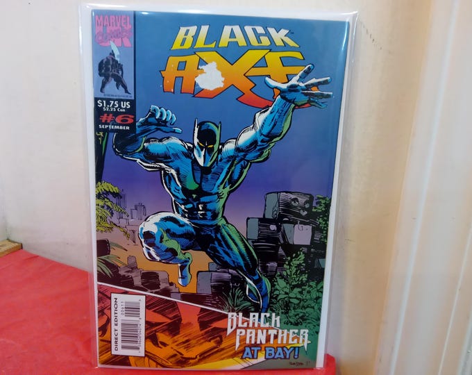 Vintage Marvel Comic Books, Black Axe, 1990's