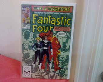 Vintage Marvel Comic Books, "Fantastic Four", Various Issues, 1970/80's
