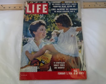 Vintage Magazines, Life, This Week, and See Magazines, 1950 and 1960&#39;s#