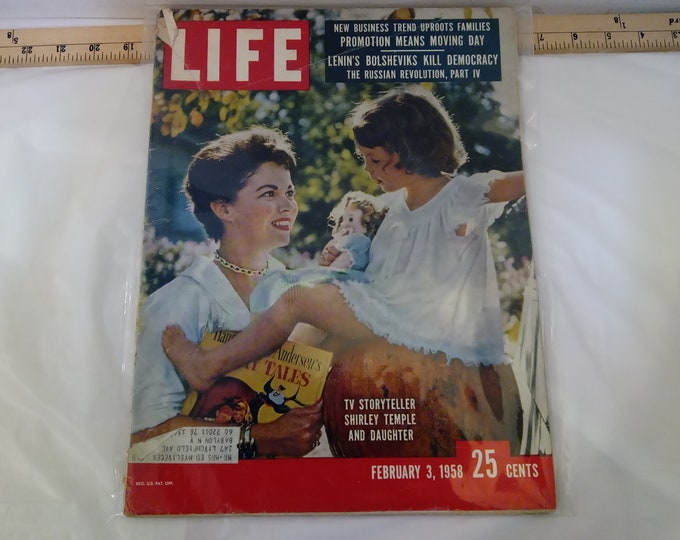 Vintage Magazines, Life, This Week, and See Magazines, 1950 and 1960's#
