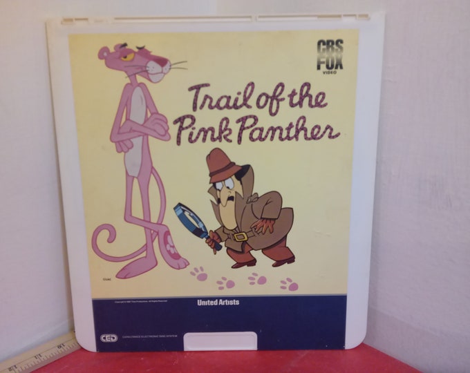 Vintage Video Disc Movie, Trail of the Pink Panther by CBS/Fox Home Video Discs, 1980's