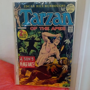 Vintage Comic Books, DC, Dell, or Gold Key Comics, Tarzan, Tarzan of the Apes, or Lord of the Jungle &quot;Tarzan&quot;, Various Issues, 1970&#39;s