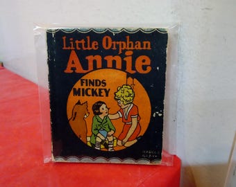 Vintage Penny Comic Books, Mickey Mouse, Little Orphan Annie, Steve the Steam Shovel, Tommy Caboose, Little Chick-Chick, and Others