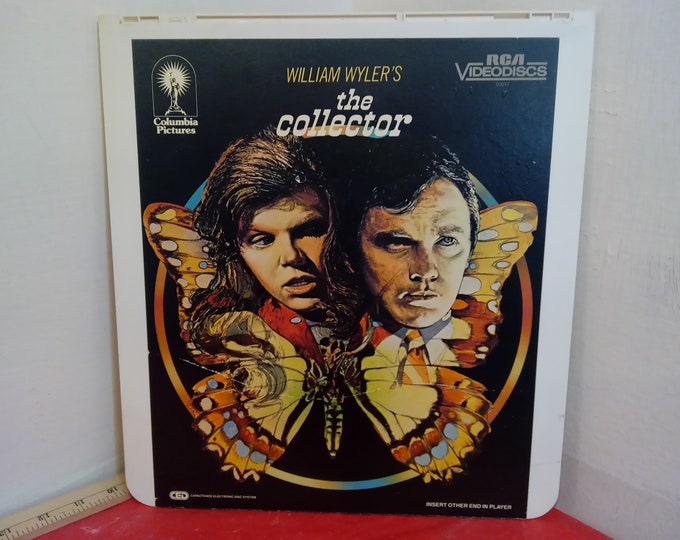 Vintage Video Disc Movie, The Collector by RCA Select Vision Video Discs, 1980's