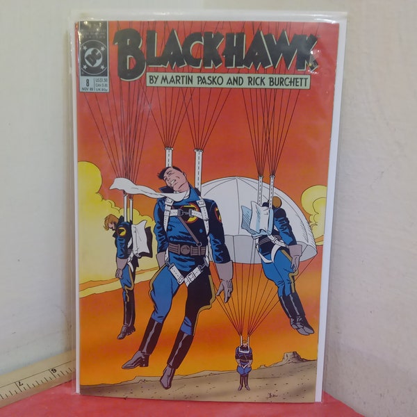 Vintage Comic Books, DC Comic Books, Blackhawk and Secret Origins Blackhawk, 1980's