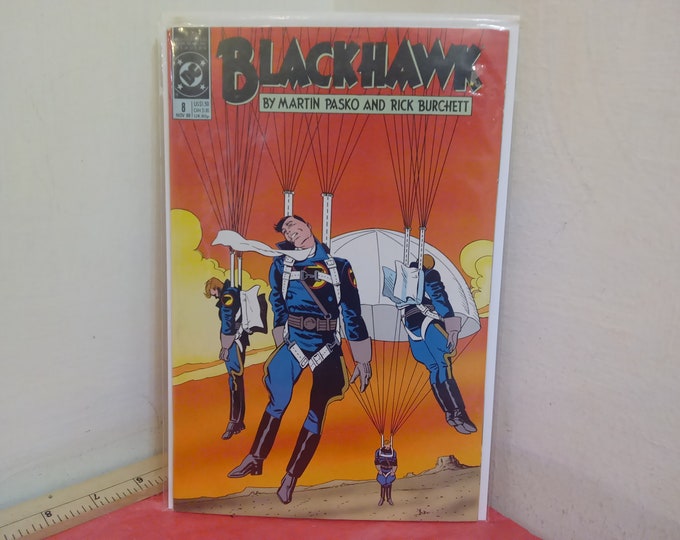 Vintage Comic Books, DC Comic Books, Blackhawk and Secret Origins Blackhawk, 1980's