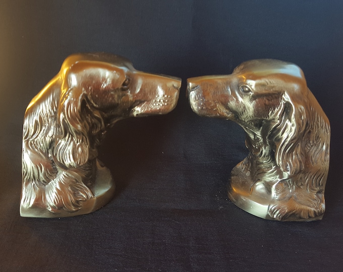 Irish Setter Book Ends ***