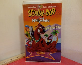 Vintage VHS Movie Tapes, Scooby-Doo Goes Hollywood, Scooby-Doo Haunted House, or Scooby-Doo Reluctant Werewolf, 1980's/90's