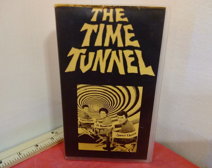 Vintage VHS Movie Tape, The Time Tunnel, Paul Fix, 1980's~
