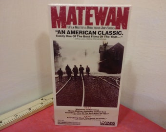 Vintage VHS Movie Tape, Mattewan, James Earl Jones, 1987~