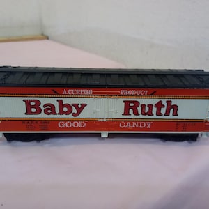 Vintage HO Scale Train Cars, Baby Ruth, Gulf Gas Car, Union Pacific Caboose, CP Rail, Spirit of 76, Burlington Northern, and Others