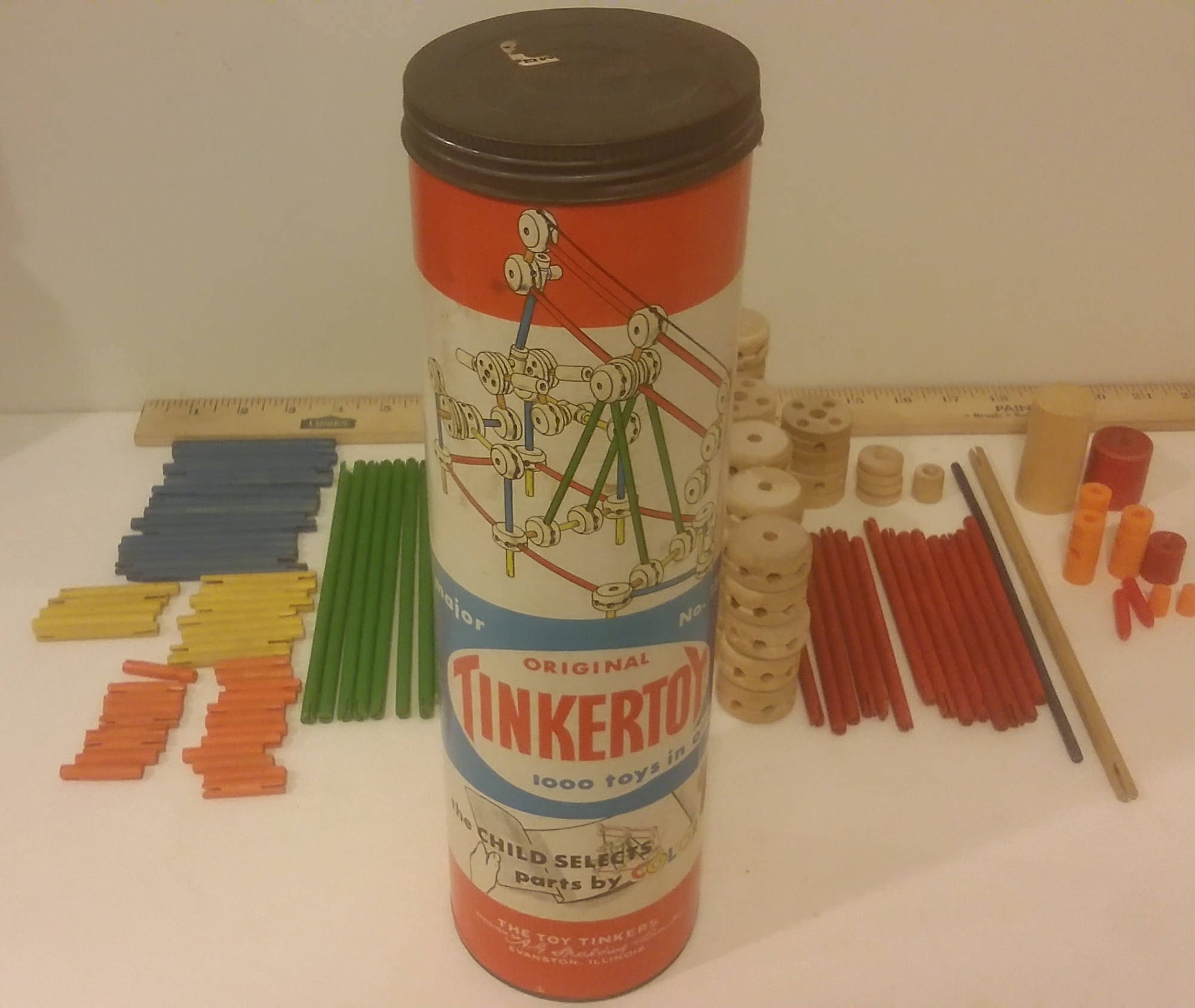 tinker toy airplane