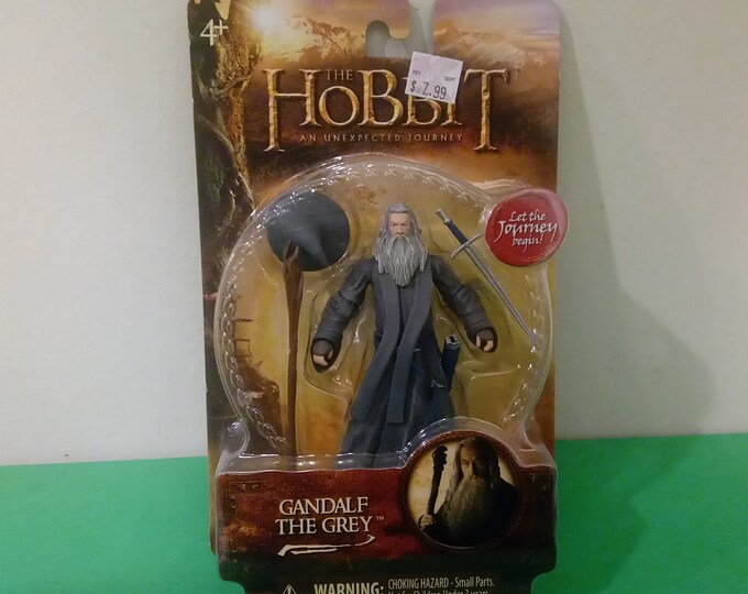 Hobbit the Unexpected Journey, Gandalf the Grey Action Figure, 2012