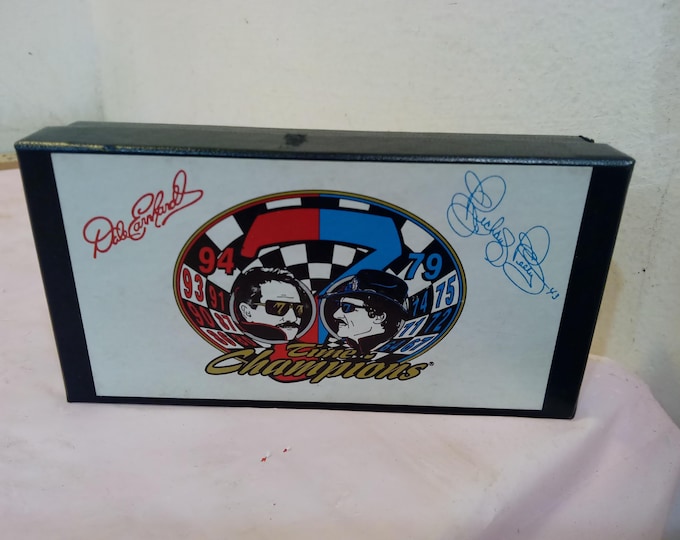 Vintage Nascar Knives, Dale Earnhardt and Richard Petty 7-time Champions or Dale Earnhardt Champion by Frost Cutlery, 1991
