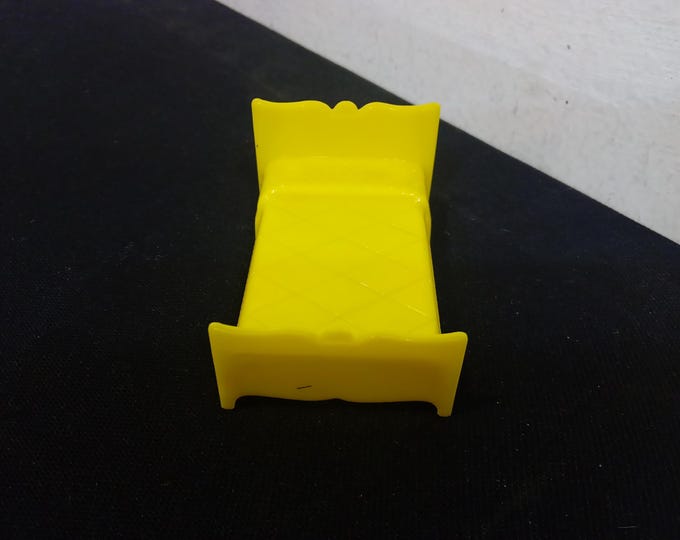 Vintage Dollhouse Furniture, Marx Plastic Dollhouse Furniture, Bed, Sofa, Bathtub, Crib, Playpen, Sofa, or Others, 1950's#