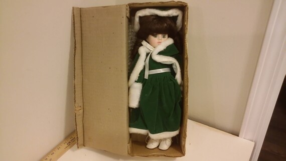 christmas around the world porcelain dolls