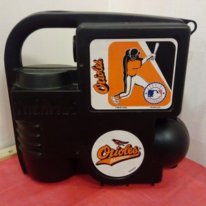 Jahrgang Thermos Kunststoff Lunchbox, Baltimore Orioles, 1993 #