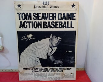 Vintage Board/Card Games, Tom Seaver Game "Action Baseball" or Pro Baseball Card Game#
