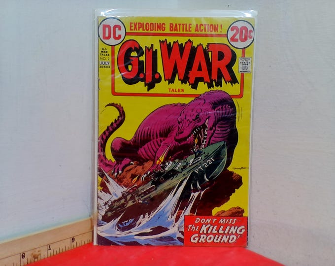 Vintage DC Comic Books, G.I. War, 1970's