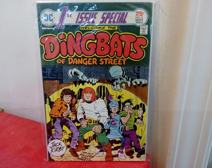 Vintage DC Comic Books, Dingbats of Danger Street #1, 1970's
