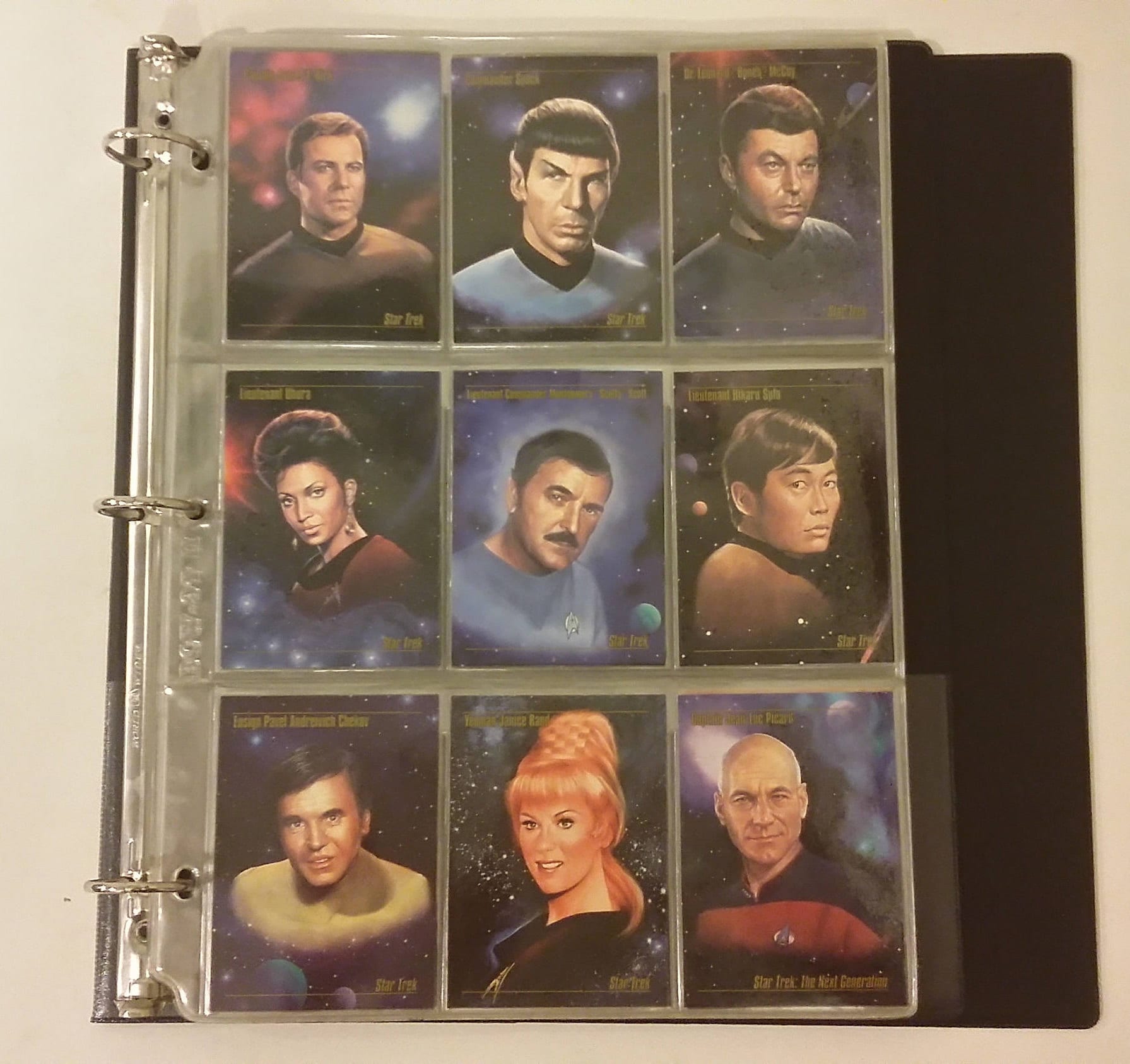 Vintage Skybox Star Trek Master Series Trading Card Set, 1993