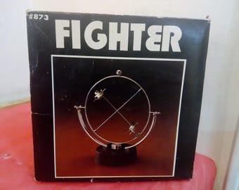 Vintage Swing Kinetic Art, Swing Art "Fighter" Kinetic Art #873, Made in Taiwan, 1970's