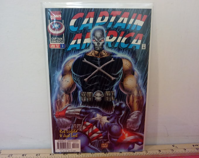 Vintage Comic Books, Marvel Comic Books, Captain America, 1997