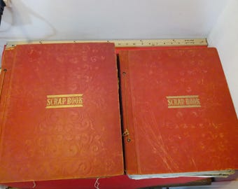 Vintage Scrapbooks, WW II Random Ephemera Newspaper/Magazine, Pictures, Articles, and Other Items, 1940's