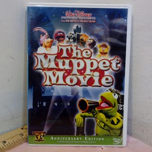Vintage DVD Movie Disc, The Muppet Movie Anniversary Edition, Jim Henson