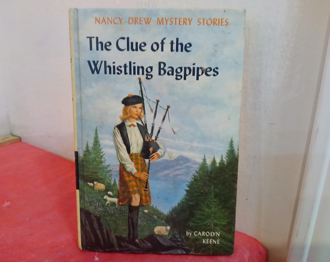 Vintage Hardcover Book, Nancy Drew by Carolene Keene and The Bobbsey Twins by Laura Lee Hope, Published by Grosset & Dunlap, 1940's and 60's