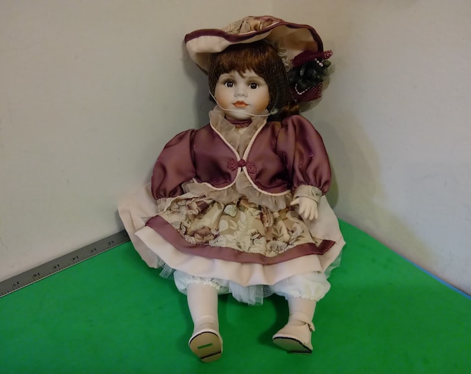 Vintage Madison Lee Doll with Victorian Dress