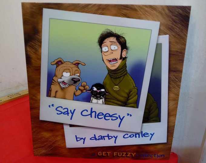 Vintage Comic/Cartoon Books, Get Fuzzy by Darby Conley Books and 2005 Calendar, 2000's