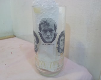 Vintage Football Glasses, L.A. Rams 1940/50's Championship, Pittsburgh Steelers Super Bowl, Dwight White, Philadelphia Eagles#