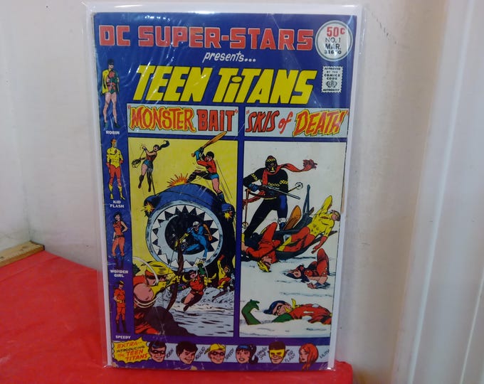 Vintage DC Comic Books, DC Super-Stars, Various Issues, 1970's