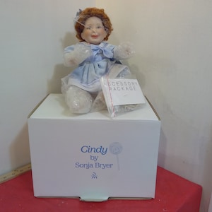 Vintage Porcelain Dolls, The Danbury Mint Porcelain Dolls, Cindy, Johnny, Once Upon a Time and More