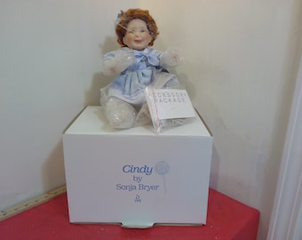 Vintage Porcelain Dolls, The Danbury Mint Porcelain Dolls, Cindy, Johnny, Once Upon a Time and More