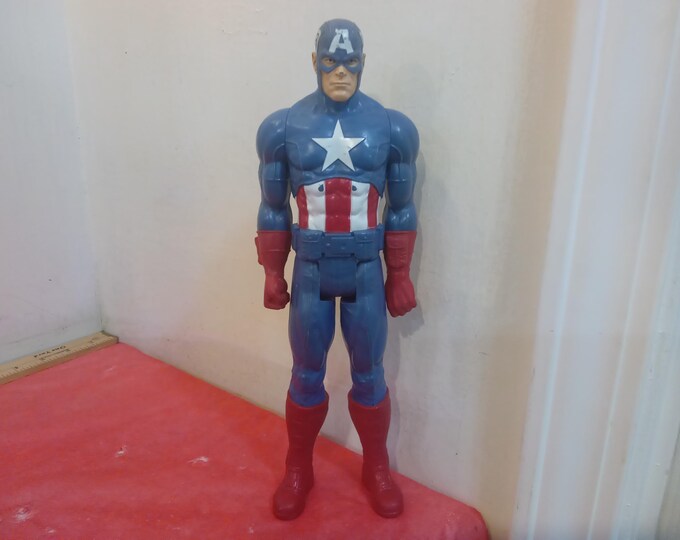 Collectible Action Figures, Marvel Action Figures, Captain America, Falcon, Spiderman, and Green Goblin, 2010's