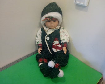 Vintage Goldenvale Collection Christmas Boy Doll (Howard)