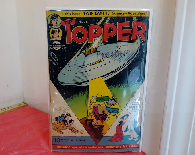 Vintage Comic Books, Tip Topper and Jack and Jill Comics, 1960's
