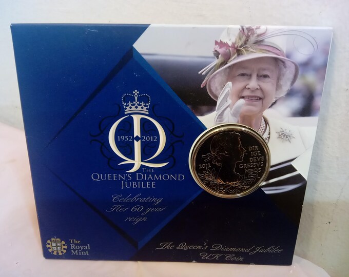 Collectible Coin, The Queen's Diamond Jubilee UK Coin, 2012