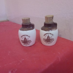 Vintage Souvenir Item, Washington D.C. Whiskey Jugs Souvenir, Made in Japan, Sold by Shugies#