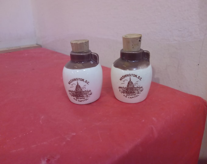 Vintage Souvenir Item, Washington D.C. Whiskey Jugs Souvenir, Made in Japan, Sold by Shugies#