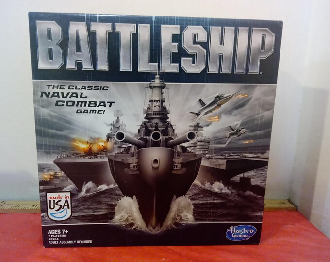 Vintage Board Game, Battleship "The Classic Naval Combat Game" by Hasbro