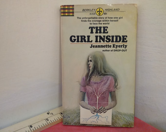 Vintage Paperback Book, The Girl Inside, Jeannette Eyerly, Berkley Highland, 1968