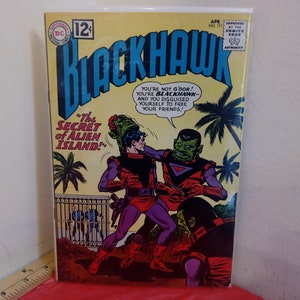Vintage Comic Books, DC Comic Books, Blackhawk, 1960&#39;s