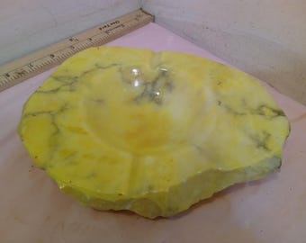 Vintage Ashtrays and Accessories, Marbled/Stone/Alabaster Action-Lobeco Ashtray, Ashtray, Lighter, and Box, 1950/60's#s