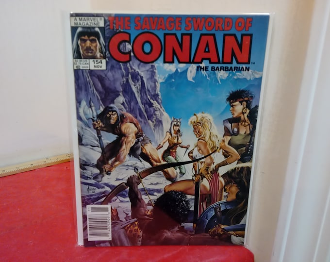 Vintage Comic Books, Marvel Magazine Group, The Savage Sword of Conan